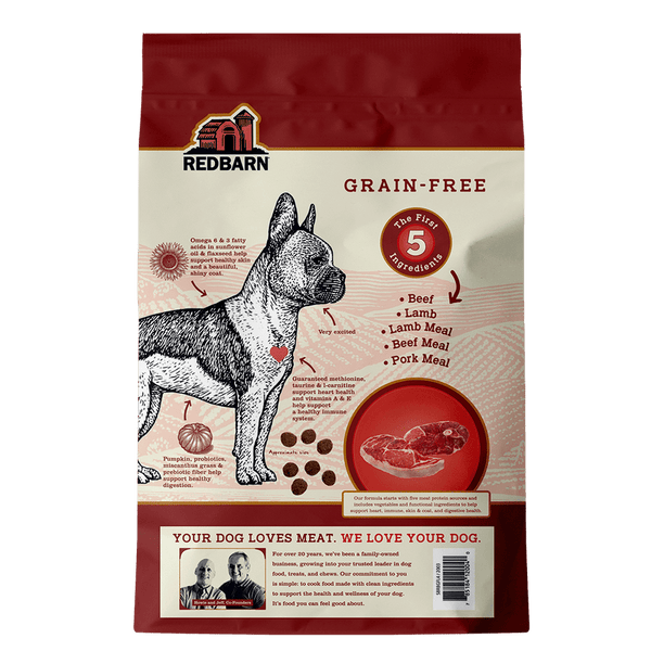 Redbarn Grain Free Land Recipe Dog Food