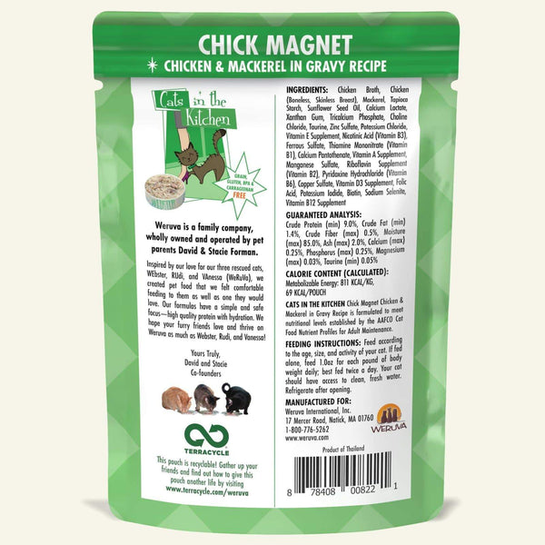 Weruva Cats in the Kitchen Chick Magnet Pouch Cat Food