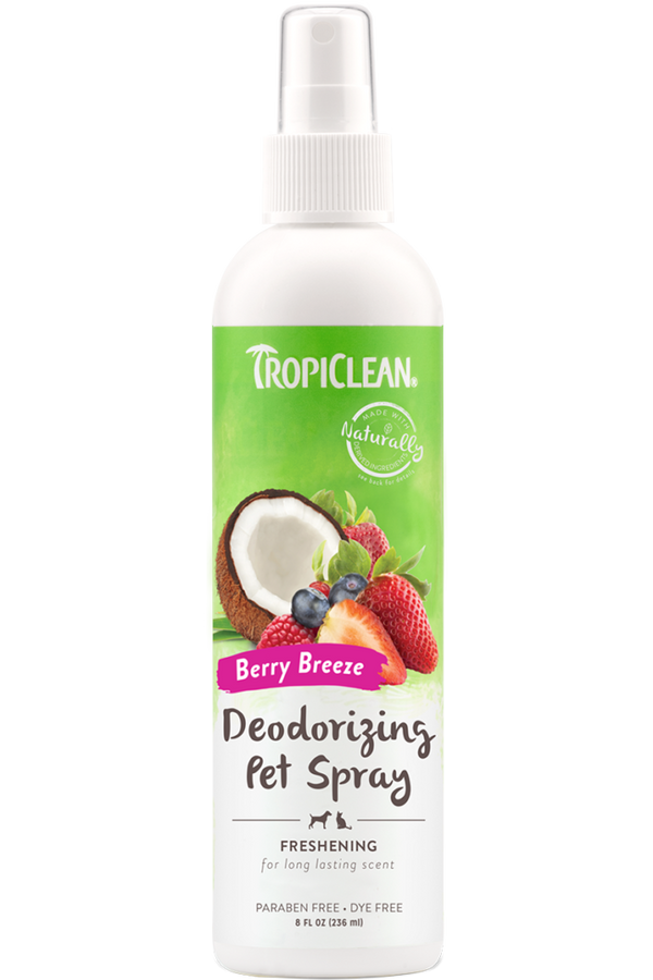 Tropiclean Berry Breeze Deodorizing Pet Spray