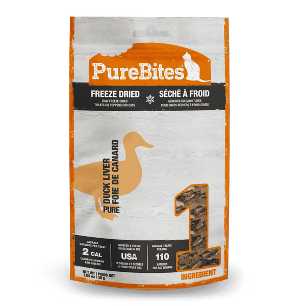 Purebites Duck Liver Freeze Dried Cat Treats