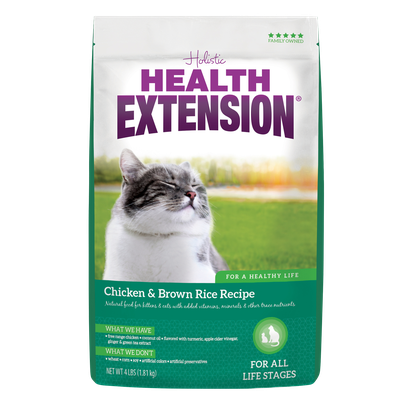 Health Extension Chicken & Brown Rice Recipe Kitten & Cat Food