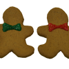 Preppy Puppy Christmas Gingerbread Man Dog Treat