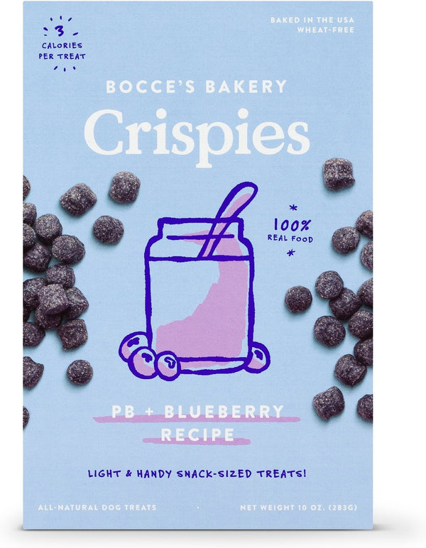 Bocce's Bakery Crispies PB & Blueberry Dog Treats