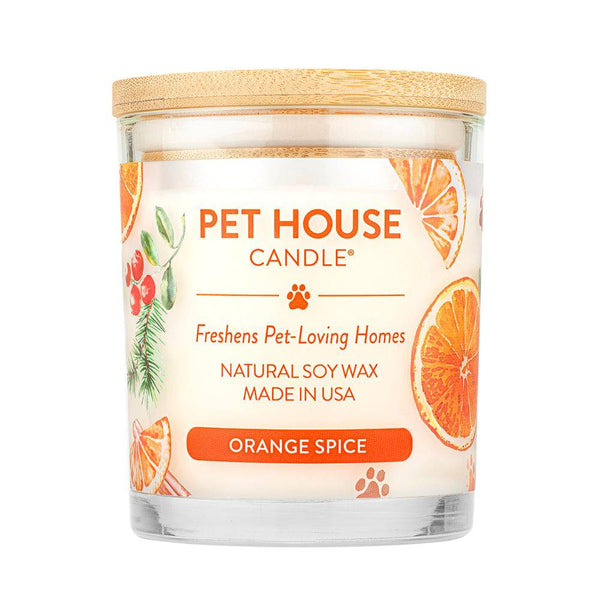 Pet House Orange Spice Candle