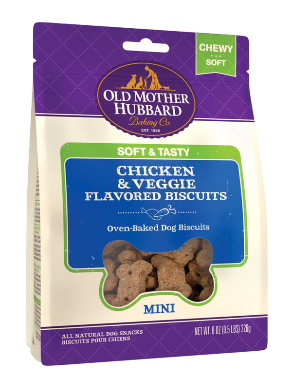 Old Mother Hubbard Soft and Tasty Chicken and Veggie Dog Treats