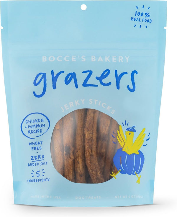 Bocce's Bakery Grazers Chicken & Pumpkin Dog Treats