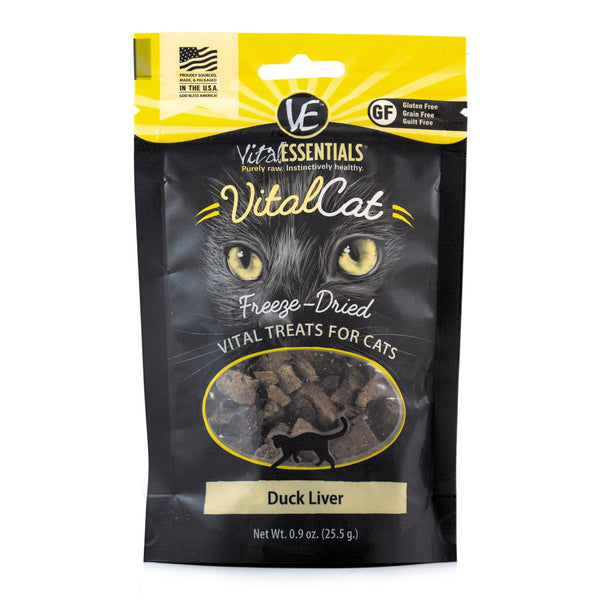 Vital Essentials Duck Liver Freeze Dried Cat Treats