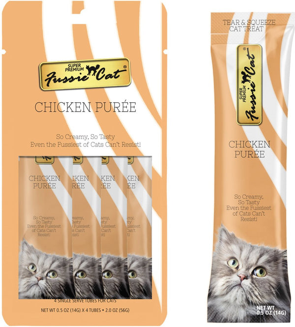 Fussie Cat Chicken Puree Cat Food