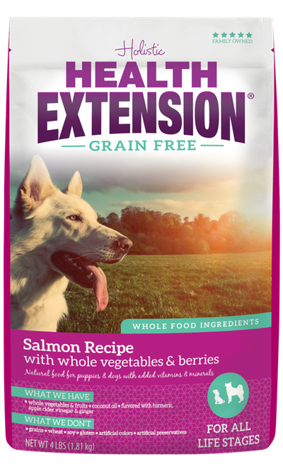 Health Extension Grain Free Salmon Recipe Dog Food