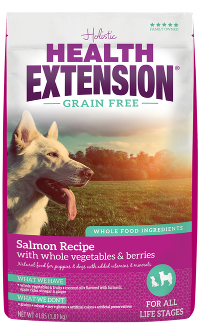 Health Extension Grain Free Salmon Recipe Dog Food Pet Oasis
