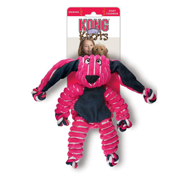 Kong Floppy Knots Bunny Dog Toy