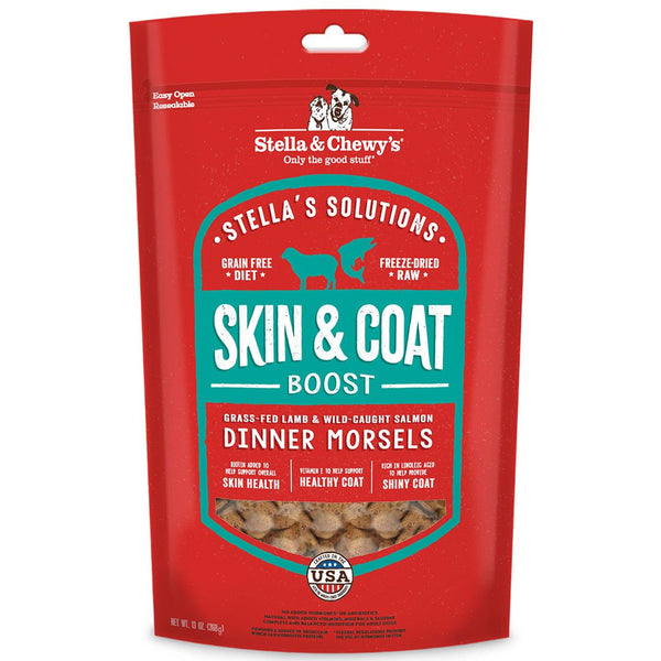 Stella & Chewy's Solutions Skin & Coat Freeze Dried Dog Food