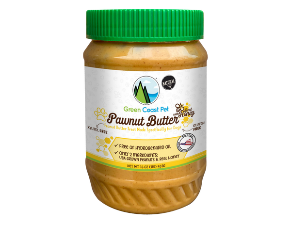 Green Coast Pawnut Butter with Honey Dog Treat