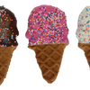 Preppy Puppy Ice Cream Cone Assorted Dog Treat