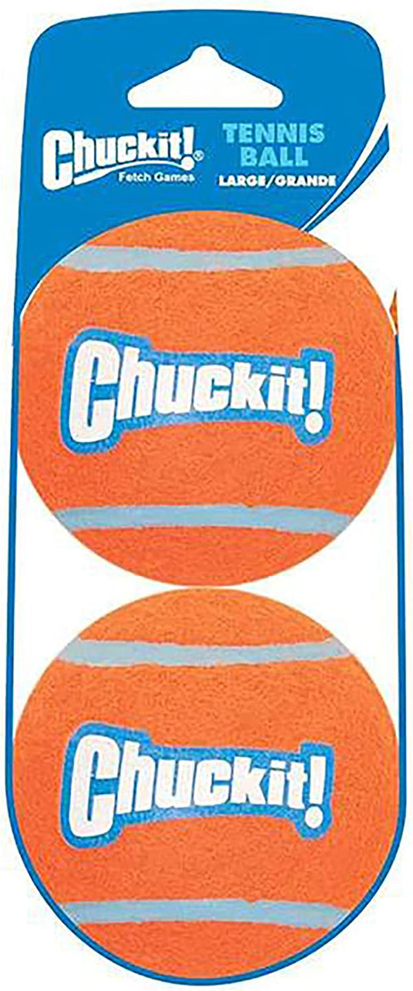 Chuckit! Tennis Ball Large 2 Pack Dog Toy