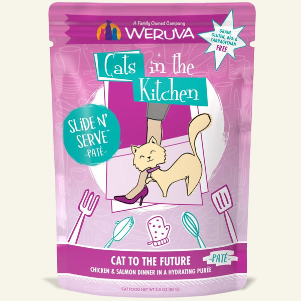 Weruva Cats in the Kitchen Cat To The Future Pouch Cat Food