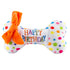 Haute Diggity Dog Happy Birthday Bone Dog Toy