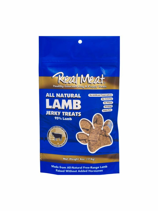 Real Meat All-Natural Lamb Jerky Dog Treats
