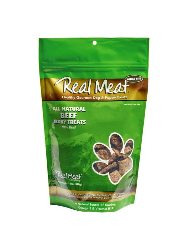 Real Meat All-Natural Beef Jerky Dog Treats