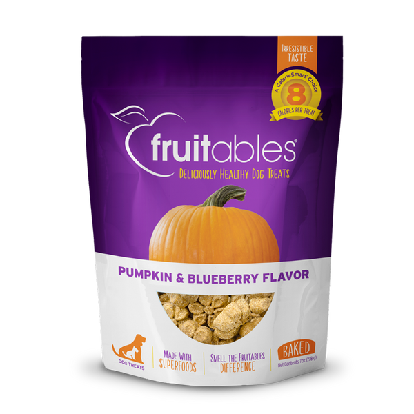 Fruitables Pumpkin & Blueberry Dog Treats