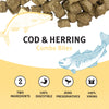 Icelandic+ Combo Bites Cod Herring Dog Treats