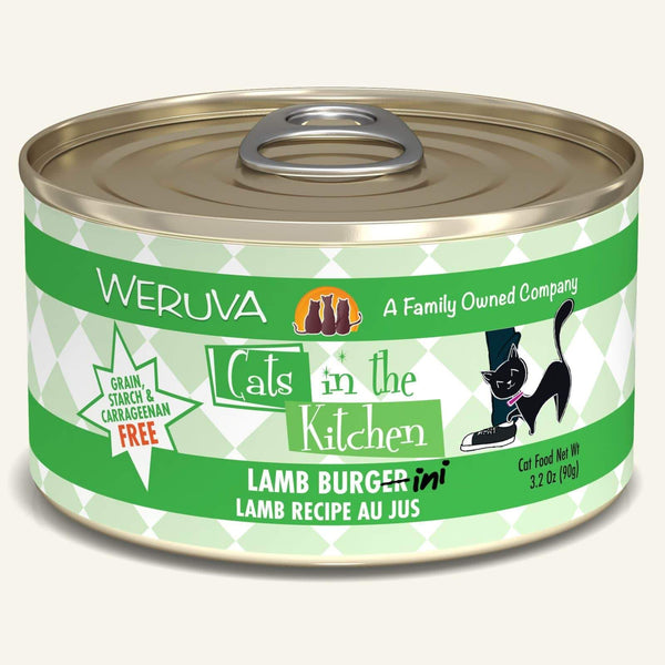 Weruva Cats in the Kitchen Lamb Burger-Ini Canned Cat Food