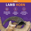 Icelandic Lamb Horn Dog Chew