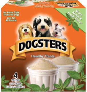 Dogsters Mint Ice Cream Dog Treats
