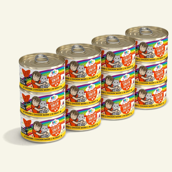 Weruva B.F.F. Omg! Chicken & Salmon Stir It Up Canned Cat Food