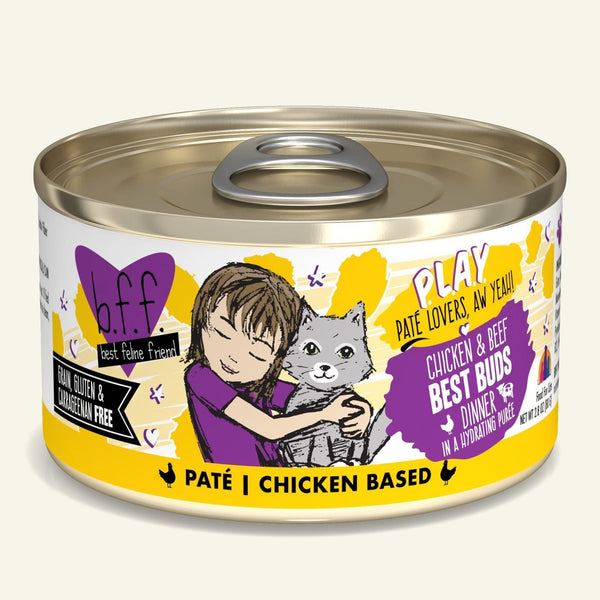 Weruva B.F.F. Play Chicken & Beef Best Buds Canned Cat Food