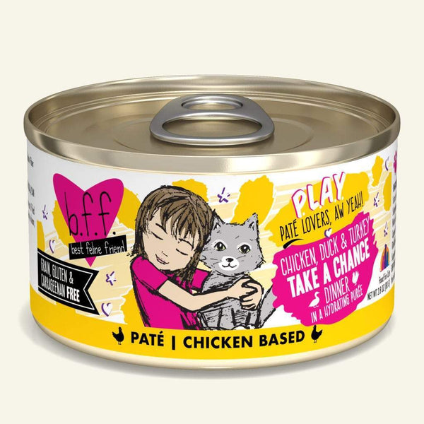 Weruva B.F.F. Play Chicken, Duck & Turkey Take A Chance Canned Cat Food