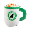 Haute Diggity Dog Starbarks Muttchiato Coffee Cup Plush Dog Toy