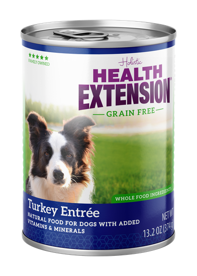 Health Extension Grain Free Turkey Entrée Canned Dog Food