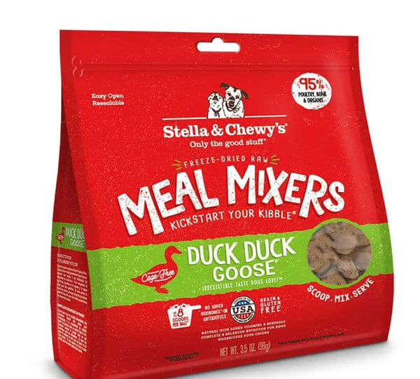 Stella & Chewy's Duck Duck Goose Meal Mixer Freeze Dried Dog Food