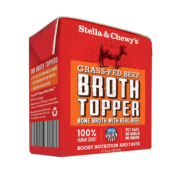 Stella & Chewy's Grass-Fed Beef Topper Dog Broth