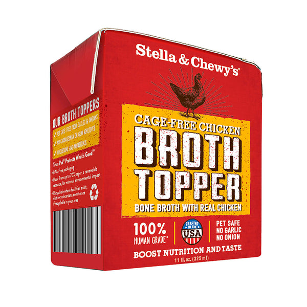 Stella & Chewy's Cage-Free Chicken Topper Dog Broth