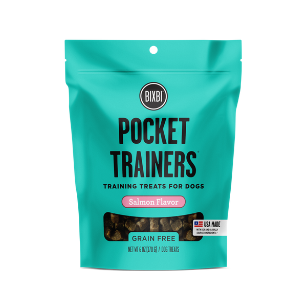 Bixbi Pocket Trainers Salmon Flavor Dog Treats