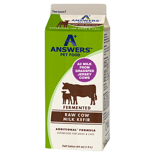 Answers Fermented Raw Cows Milk Kefir