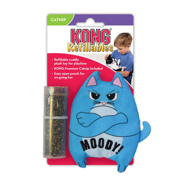 Kong Refillables Purrsonality Moody Cat Toy