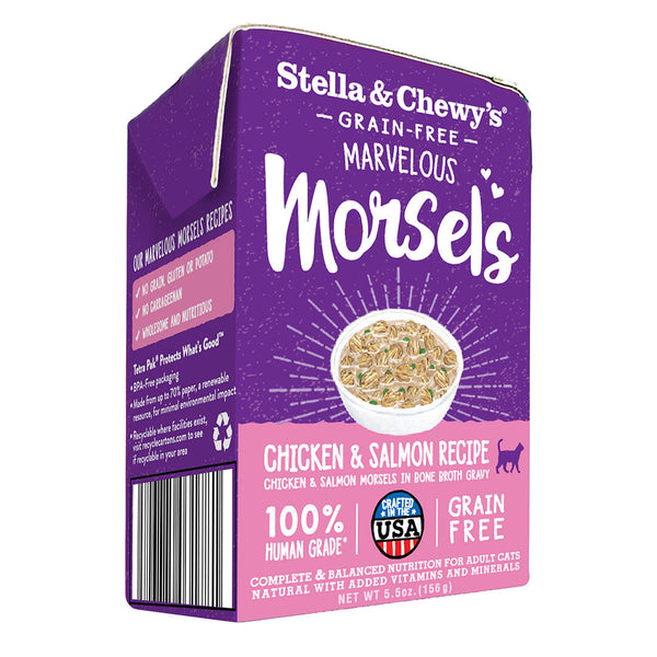 Stella & Chewy's Chicken & Salmon Marvelous Morsels Cat Food