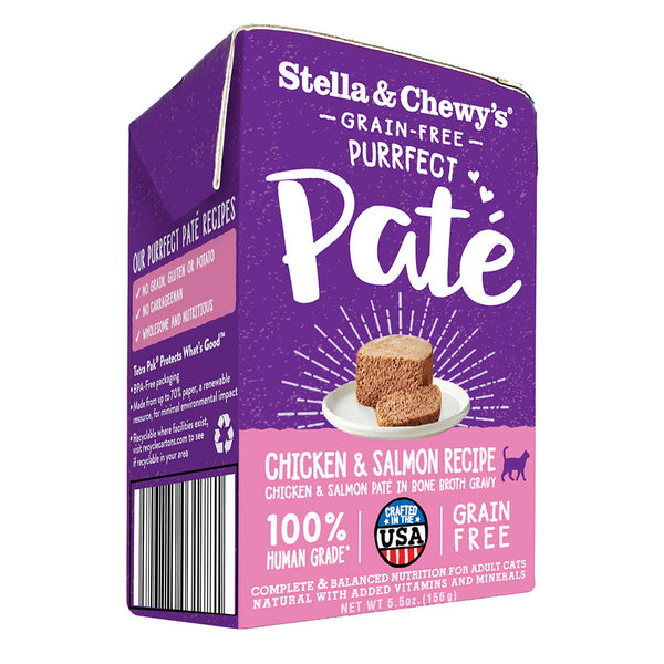 Stella & Chewy's Chicken & Salmon Medley Pate Cat Food