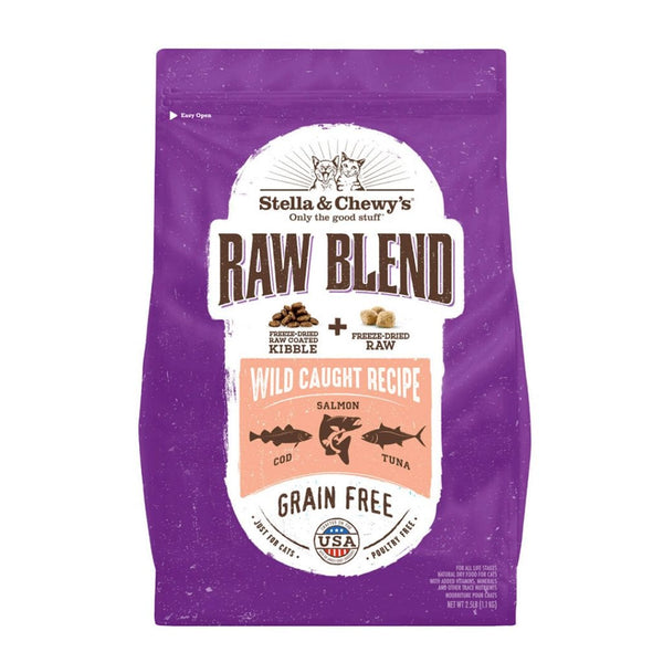 Stella and Chewy's Wild Caught Recipe Raw Blend Cat Food