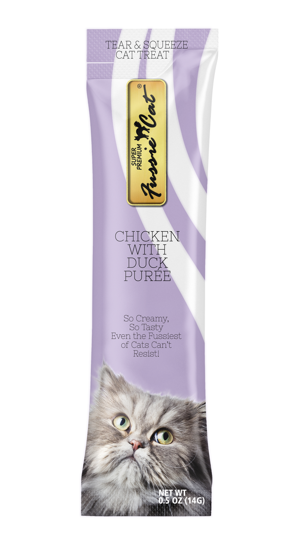 Fussie Cat Chicken With Duck Puree Cat Food