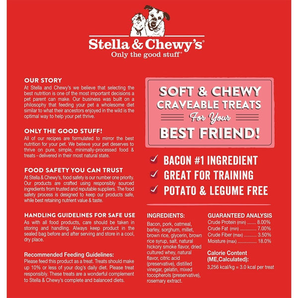 Stella & Chewy's Crav'n Bac'n Bites Bacon & Pork Recipe Dog Treats