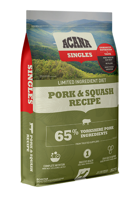 Acana Singles Pork & Squash Dog Food