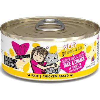 Weruva B.F.F. Play Chicken, Duck & Turkey Take A Chance Canned Cat Food