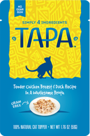 Rawz Tapa Chicken & Duck Cat Topper