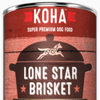 Koha lone Star Brisket Slow Cooked Stew Canned Dog Food