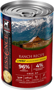Essence Limited Ingredient Ranch Recipe Canned Dog Food