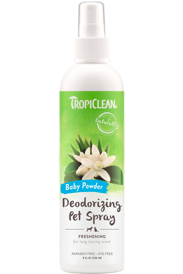 Tropiclean Baby Powder Deodorizing Pet Spray